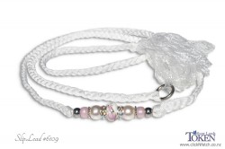 SL6109 White Slip Plaited Lead